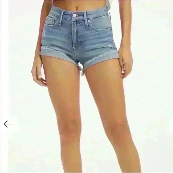 Good American- "Good Curve" Blue Denim Shorts
Size 0/25 EUC! - Picture 2 of 9